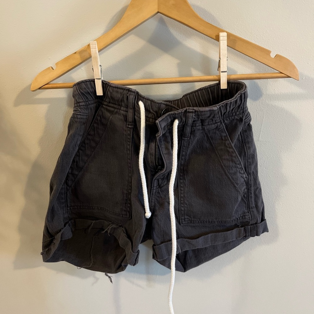 American Eagle Outfitters Dark Gray Cargo Shorts